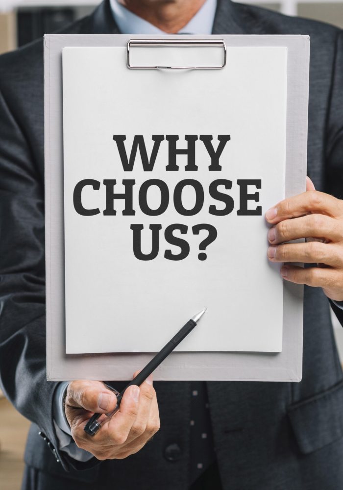 business-man-holding-clipboard-with-why-choose-us-question